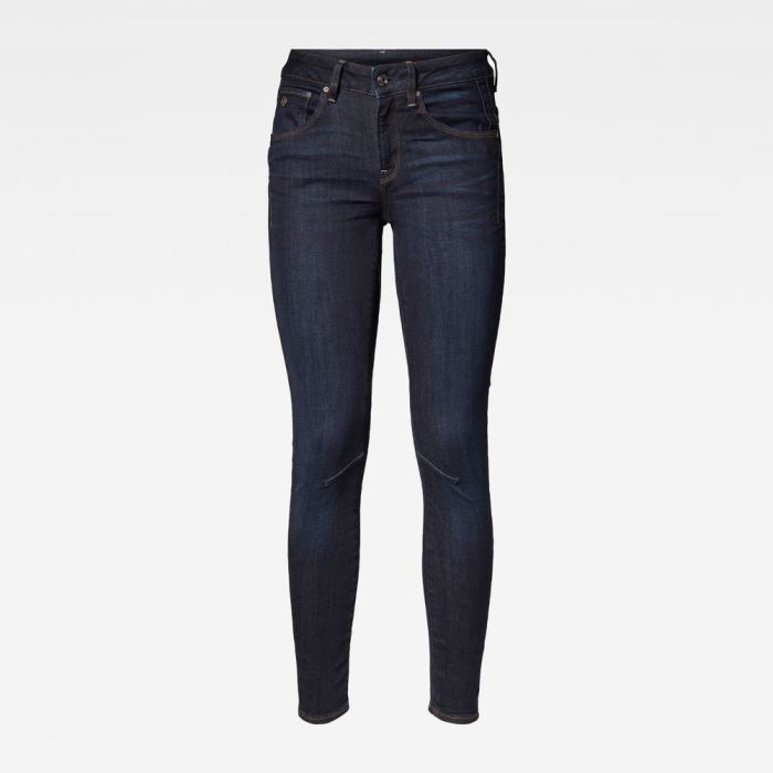 G-Star Raw Jeans - G-Star Arc 3d Mid Derekú Skinny  Farmer Nadrág Obszidián Magyarország | RU7E16R